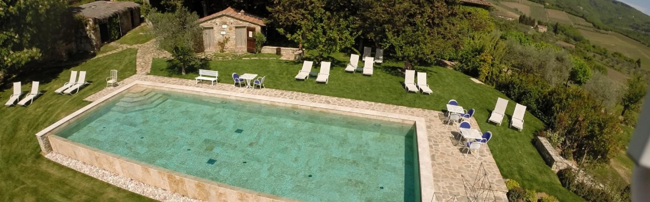 Villa Le Barone - Piscine
